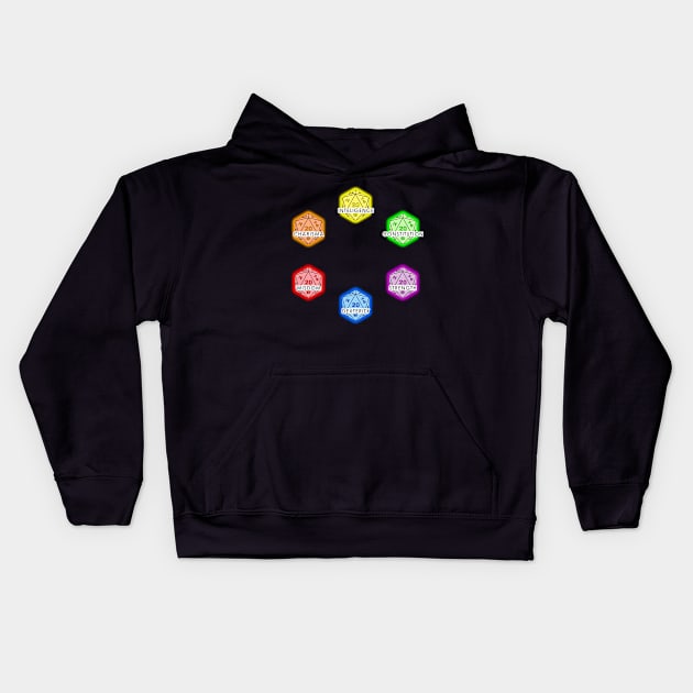 Infinity Dice Kids Hoodie by IORS